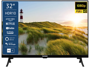 TELEFUNKEN »XF32L800« 32 Zoll Fernseher/Smart TV, Full HD, HDR, Triple-Tuner