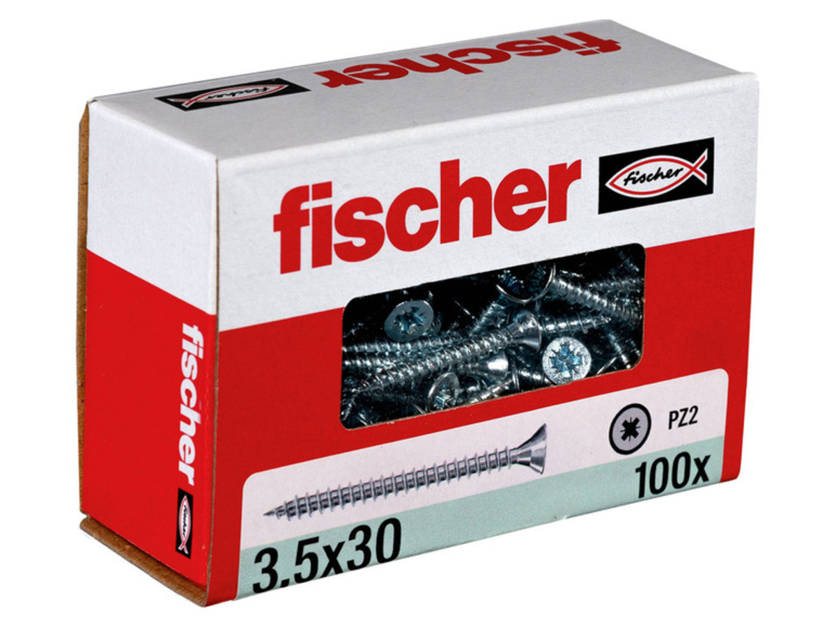 Bild 2 von fischer Schraubensortiment, mit Senkkopf