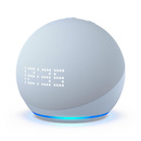 Bild 2 von AMAZON Echo Dot (5. Gen, 2022) mit Uhr, Alexa Smart Speaker, Graublau