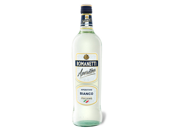 Bild 1 von ROMANETTI Aperitivo Bianco 14,4 % Vol, Aromatisiertes weinhaltiges Getränk