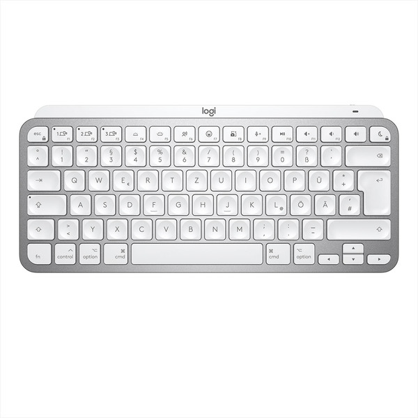 Bild 1 von LOGITECH MX Keys Mini für Mac, Kompakt, Kabellos, Tastatur, kabellos, Palegrey