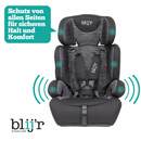 Bild 3 von Blij`r Ivo grey/black Autositz Kindersitz Gruppe I-III 9-36kg mit Seitenaufprallschutz