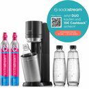 Bild 1 von SodaStream Wassersprudler »DUO« Vorteilspack«, (Set, 6-tlg), SodaStreamSprudler DUO,CO2Zylinder,1L Glasflasche+1L Kunststoffflasche