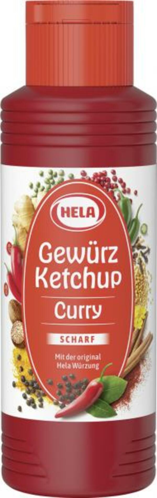 Bild 1 von Hela Curry Gewürz Ketchup scharf