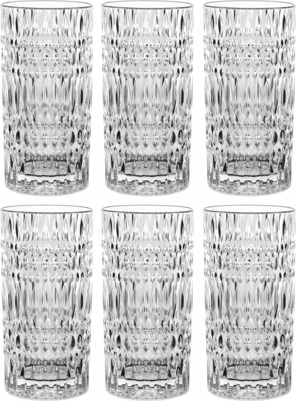 Bild 1 von Nachtmann Longdrinkglas »Ethno«, Kristallglas, 6-teilig, 434 ml