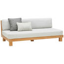 Bild 1 von Amatio LOUNGESOFA Schwarz, Beige, Teak