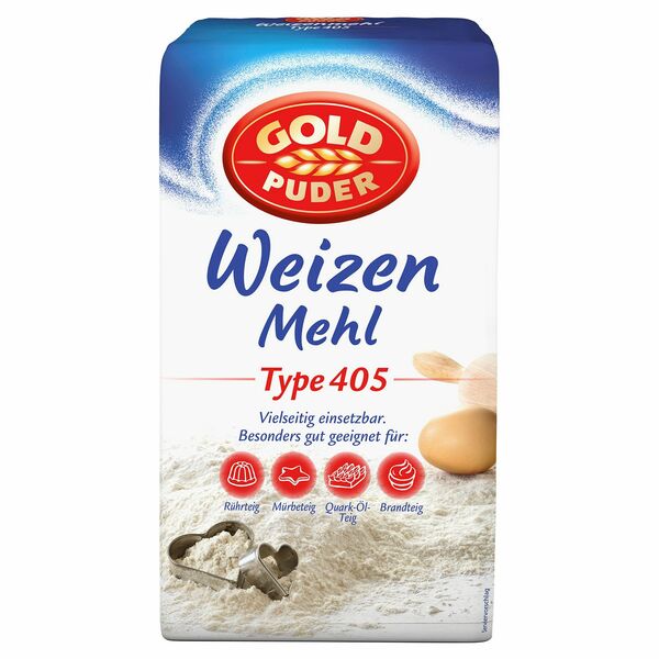 Bild 1 von GOLDPUDER Weizenmehl 2,5 kg