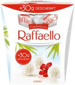 Raffaello + 30 g geschenkt