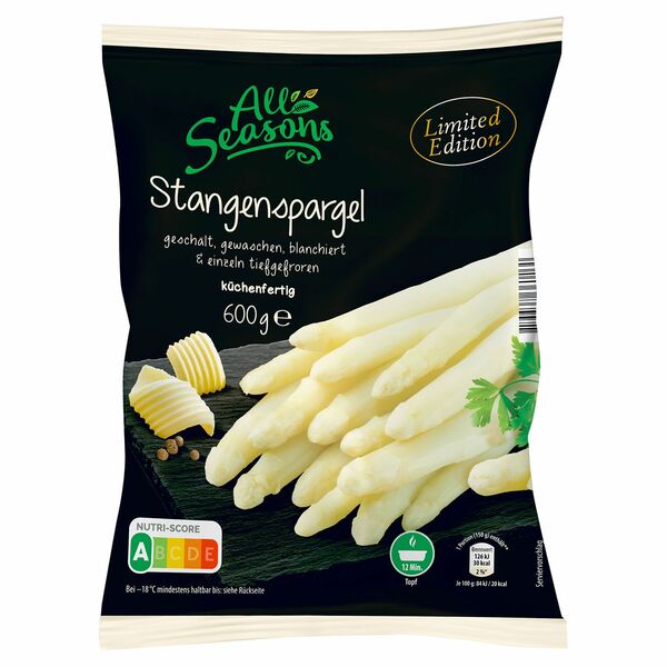 Bild 1 von ALL SEASONS Stangenspargel 600 g