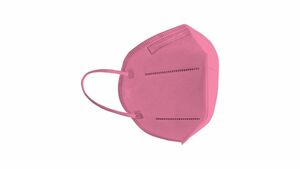 FFP2 NR Atemschutzmaske Komfort 2, pink, Made in Germany