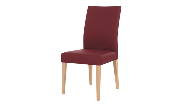 Bild 1 von Woodford 4-Fußstuhl  Viola rot Maße (cm): B: 47 H: 95 T: 59 Stühle