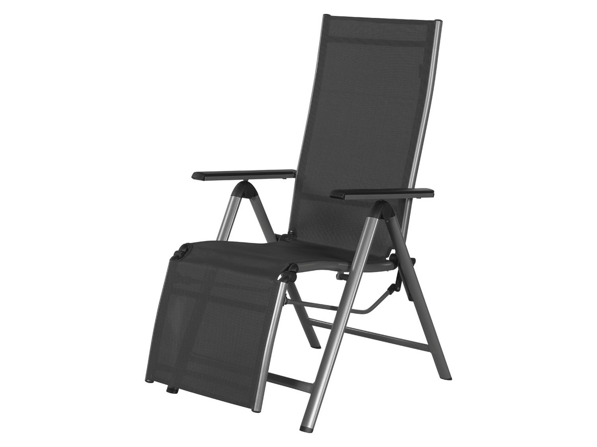 Bild 1 von LIVARNO home Alu-Relaxsessel »Houston«, zusammenklappbar, silber/grau