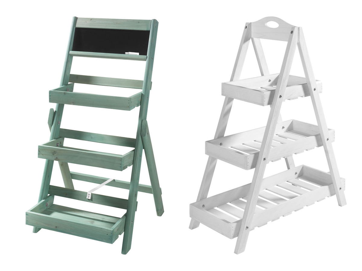 Bild 1 von LIVARNO home Pflanzentreppe, aus Tannenholz