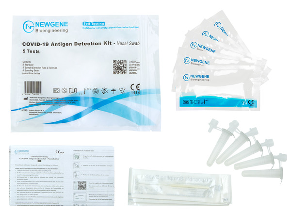 Bild 1 von Newgene Antigen Selbstest 5er