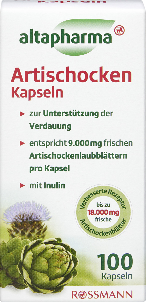 Bild 1 von altapharma Artischocken Kapseln