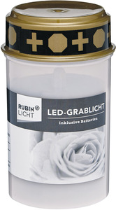 Rubin Licht LED-Grablicht Weiß