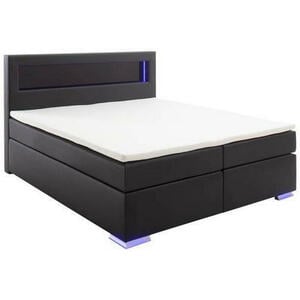 Livetastic BOXSPRINGBETT Schwarz