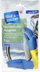 flink & sauber Handschuhe Neopren Gr. M