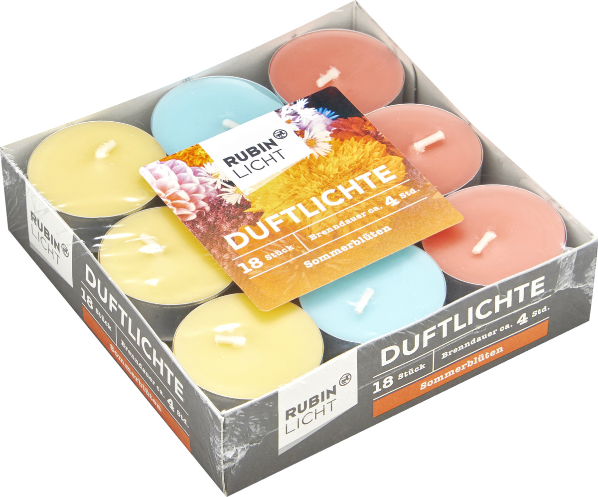 Bild 1 von Rubin Licht Duftlichte Sommerblüten