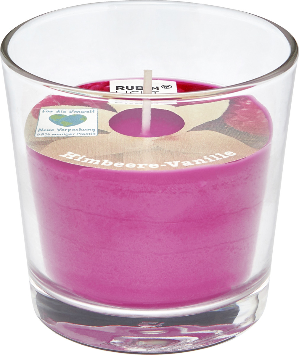 Bild 1 von Rubin Licht Duft im Glas Himbeer-Vanille