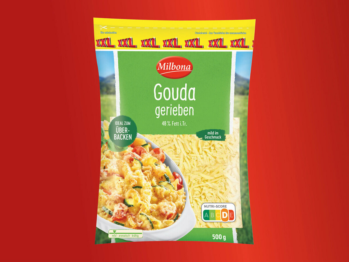 Bild 1 von Milbona Gouda gerieben XXL