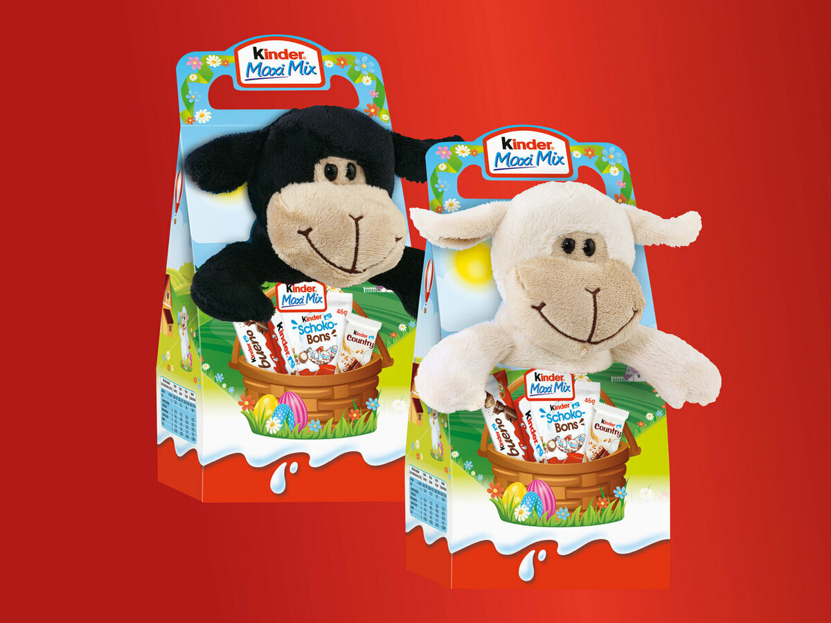 Bild 1 von Kinder Maxi Mix Plüschtier