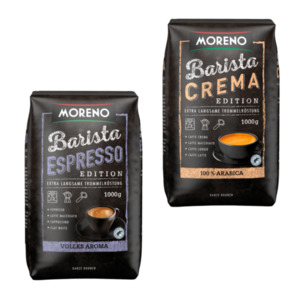MORENO Barista-Kaffee