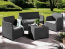 Bild 2 von LIVARNO home Loungeset, 4-teilig, Pre Zero, anthrazit/grau