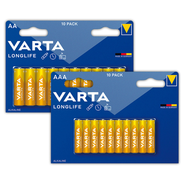 Bild 1 von VARTA Longlife Alkaline Batterien