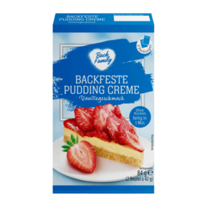 BACK FAMILY Backfeste Pudding-Creme