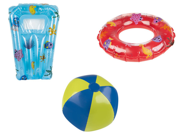 Bild 1 von Playtive Kleinkinder Luftmatratze / Schwimmring / Strandball