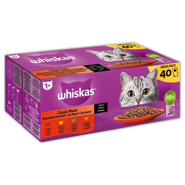 Bild 2 von Whiskas Katzennassnahrung Portionsbeutel