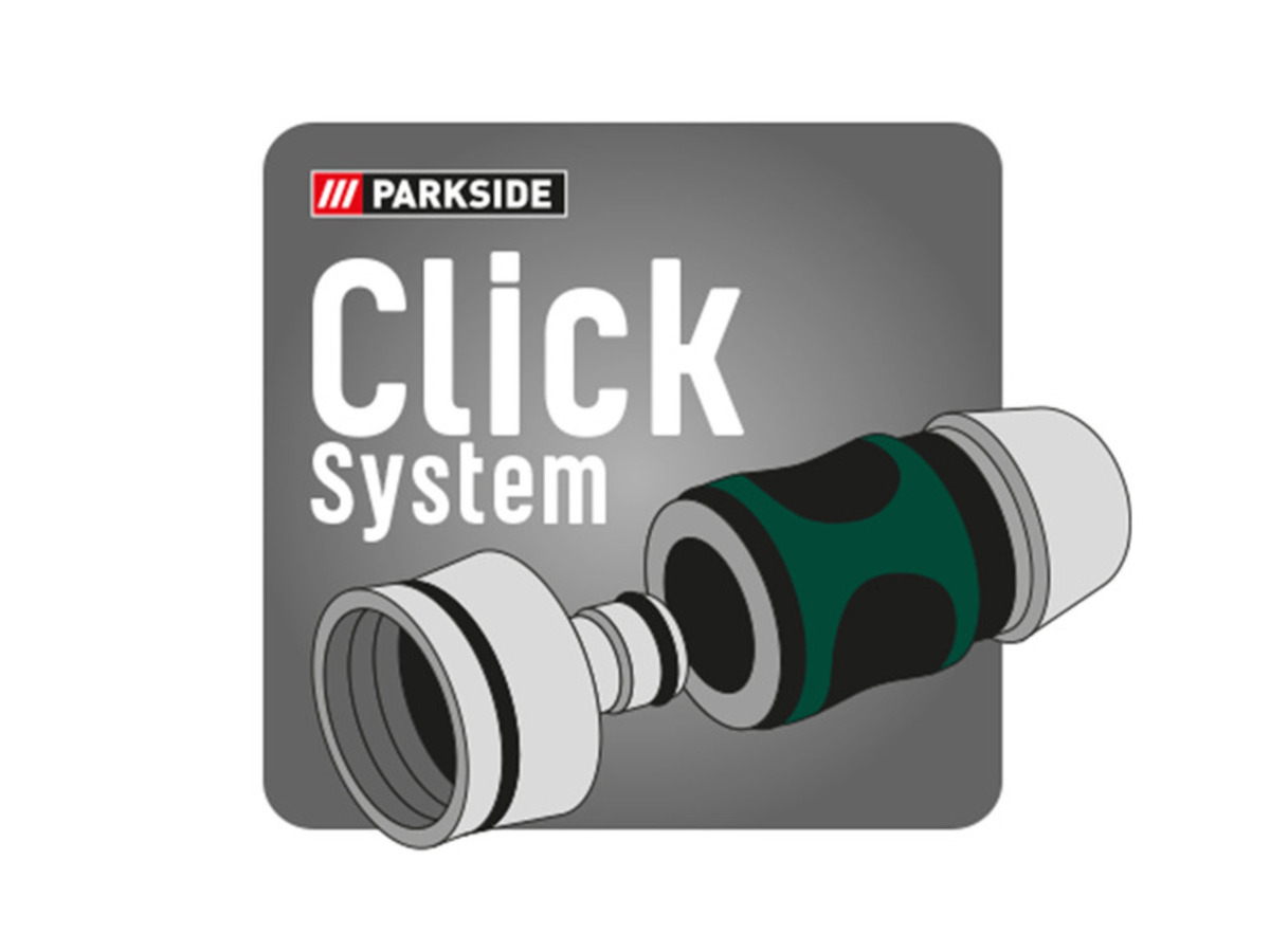 Bild 4 von PARKSIDE PERFORMANCE® Schlauchverbinder / Schlauch-Reparaturstück, Zinklegierung, max. 4 bar