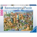 Bild 1 von Paket 1000 Teile Puzzles (Sehenswürdigkeiten weltweit)