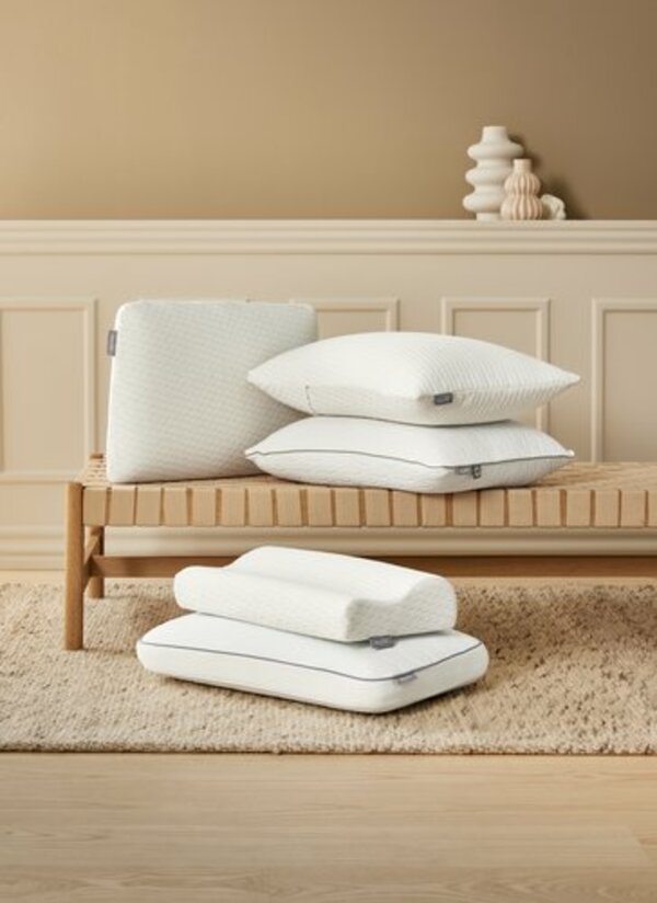 Bild 4 von Kopfkissen WELLPUR KVINA weiß 30x50x10/7