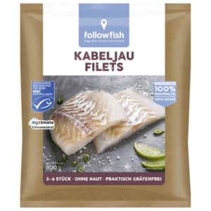 Followfish Kabeljau Filets