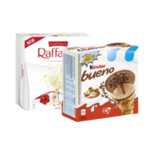 Ferrero  Ice Cream Rocher, Raffaello oder Kinder Bueno