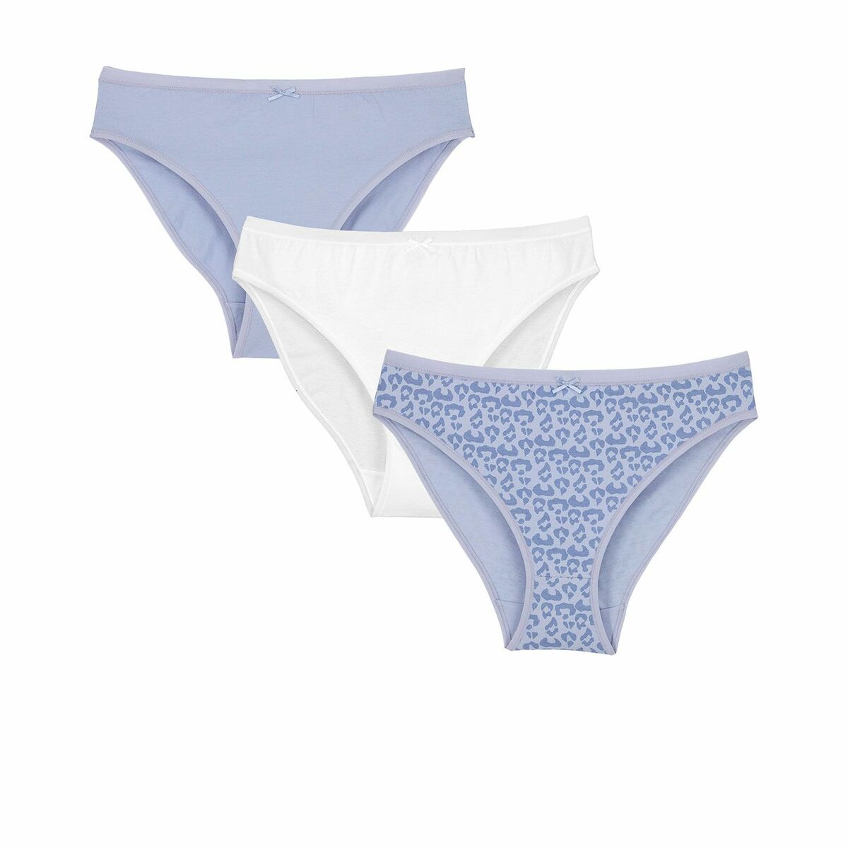 Bild 3 von BLUE MOTION+ Damen Slips, 3er-Set