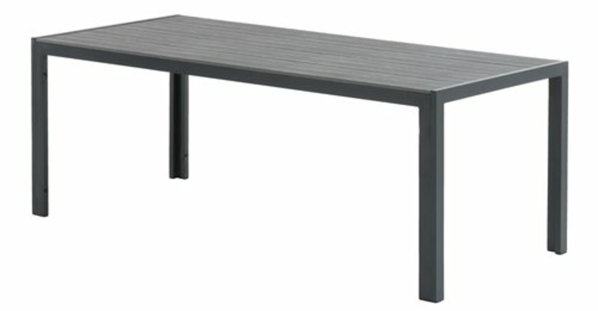 Bild 1 von Gartentisch MADERUP 90x205 grau