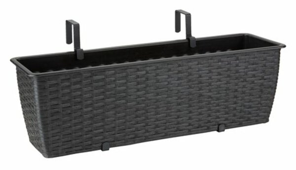 Bild 2 von Balkonkasten VIPE B18xL59xH18 schwarz