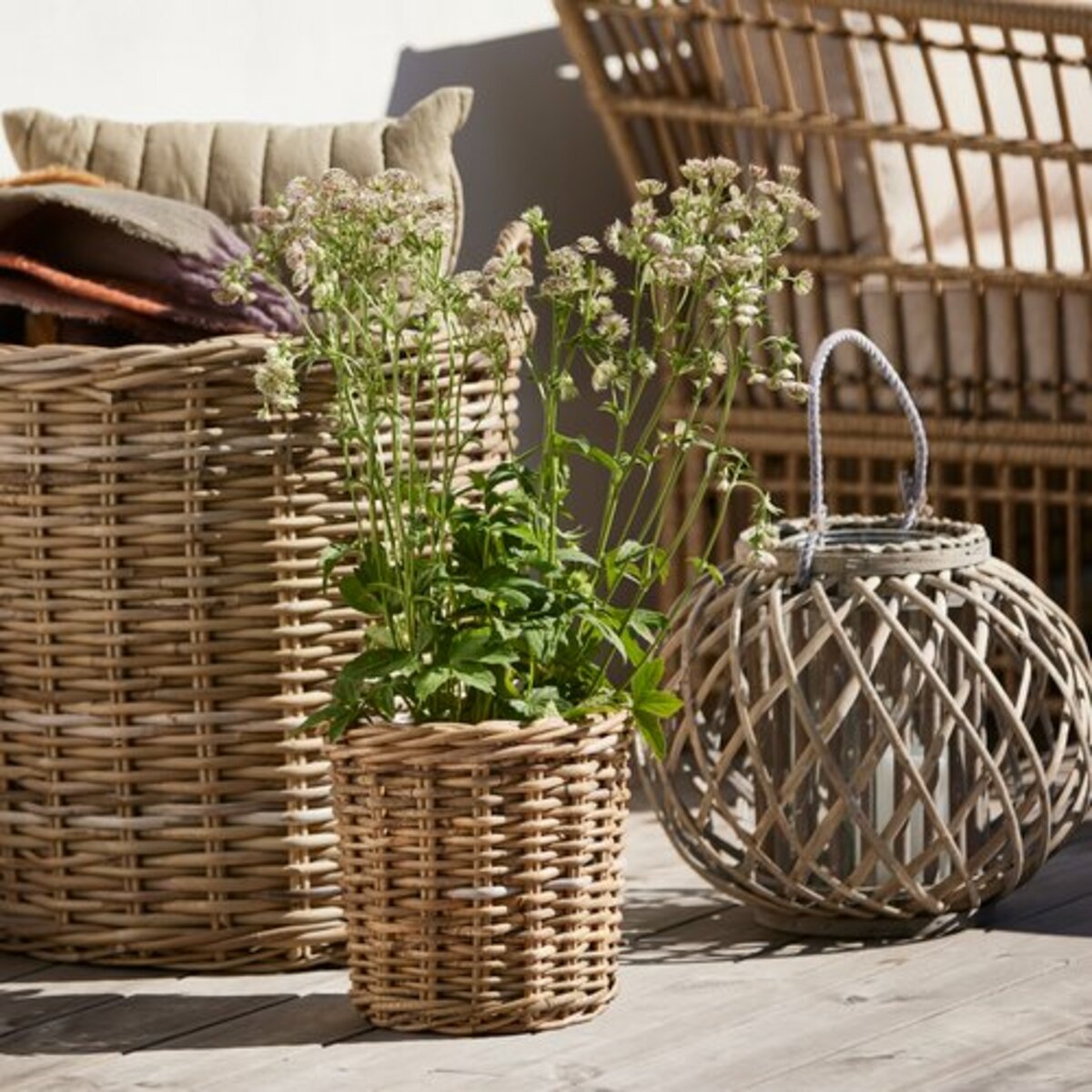 Bild 2 von Laterne LAPPSANGER Ø38xH32 natur