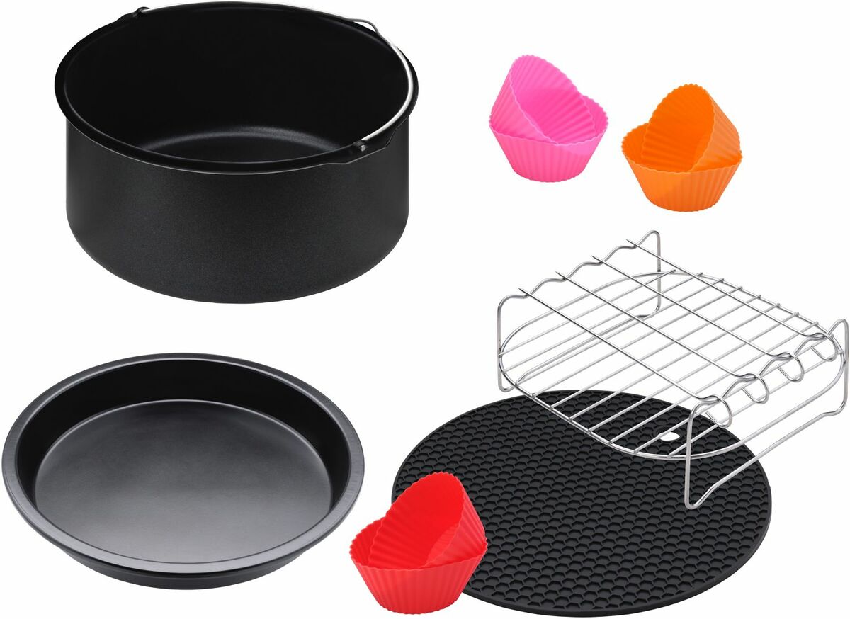 Bild 1 von AMBIANO Zubehör-Kit für die Heißluftfritteuse, 10-tlg.