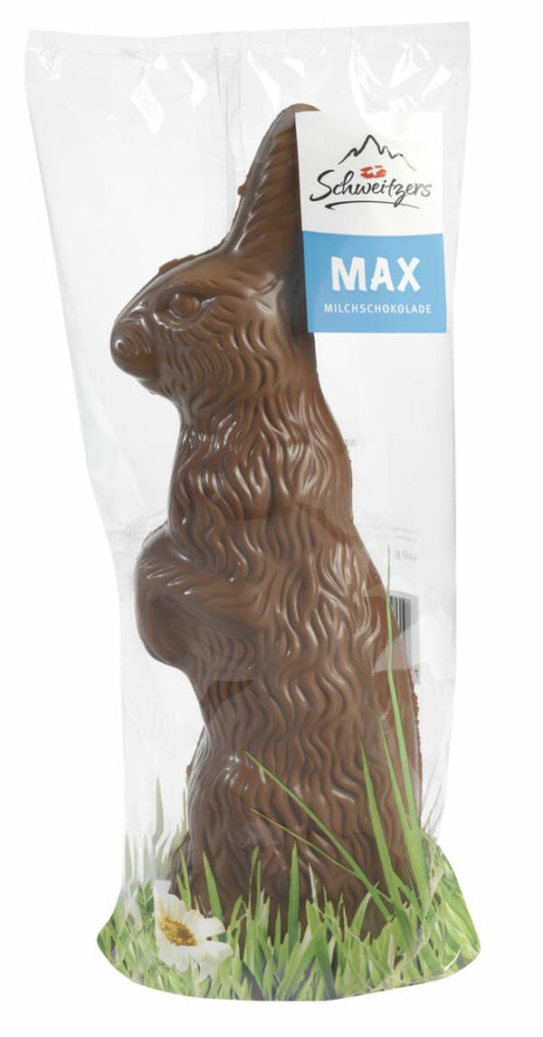 Bild 1 von Schweitzers Max Osterhase Milchschokolade 440G