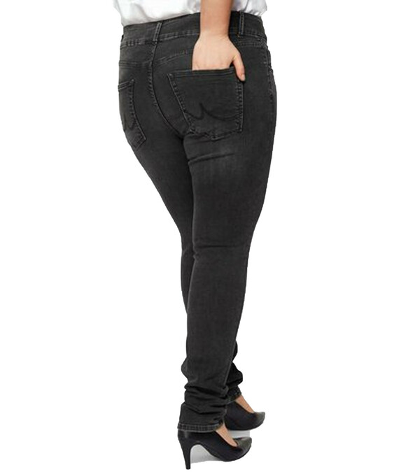 Bild 1 von Love to be by LTB Maren Hose coole Damen Skinny-Jeans Plus Size Schwarz/Grau