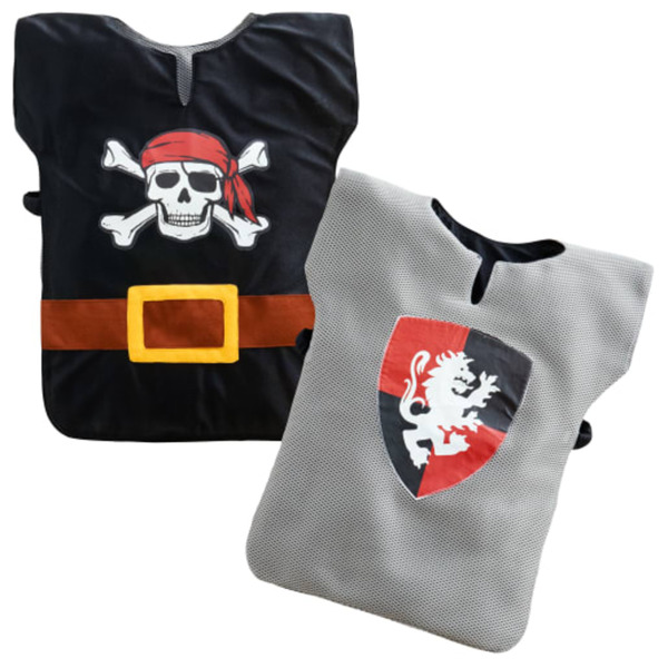 Bild 1 von Kinder-Wendekostüm Ritter und Pirat