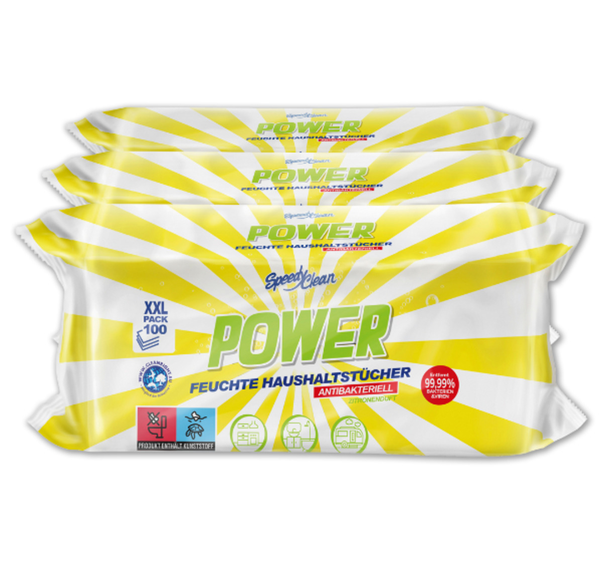 Bild 1 von Feuchte Reinigungstücher*