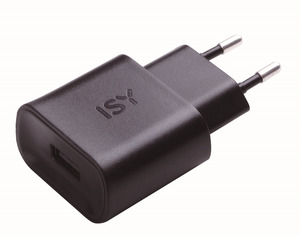 ISY USB Ladegerät Universal, Schwarz