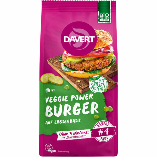 Bild 1 von Davert BIO Veggie Power Burger