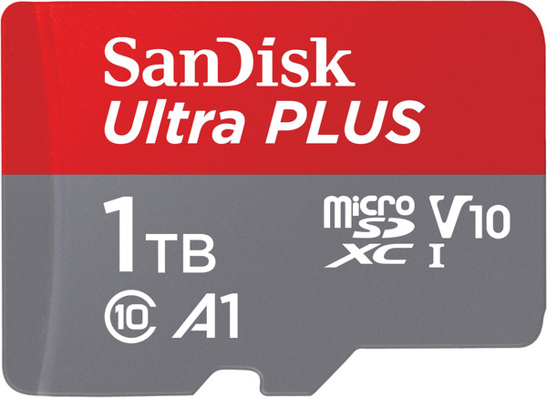 Bild 1 von SANDISK Ultra® PLUS microSDXC™‐UHS‐I‐Karte, Micro-SDXC Speicherkarte, 1 TB, 160 MB/s