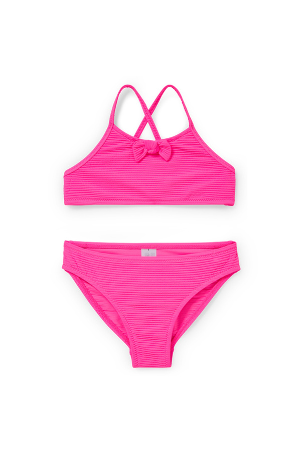 Bild 1 von C&A Bikini-LYCRA® XTRA LIFE™-2 teilig, Pink, Größe: 98-104